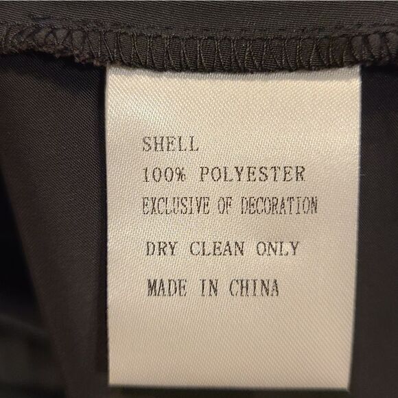 Betty and Veronica x Christian Francis Roth, Black Beaded Collar Dress | 6 - Picture 7 of 11